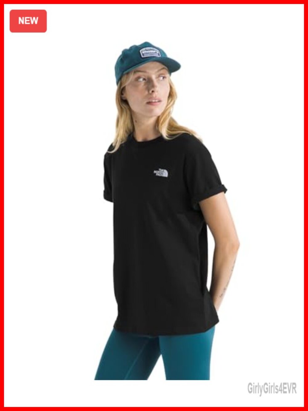 Relaxed Fit Cotton Short Sleeve Crew Neck Tee Embroidered Logo